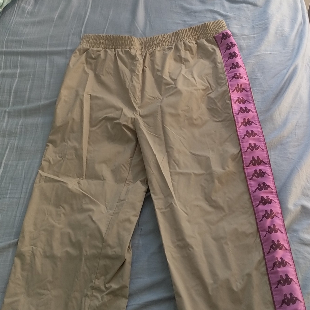 Kappa Beige Track pants | Small Men's